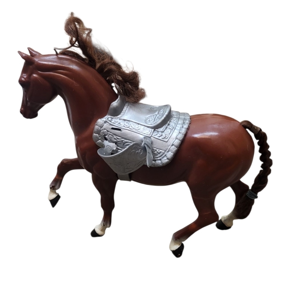 Vintage 1982 Barbie Doll SKIPPER'S HORSE HONEY the SHOW PONY MATTEL Brown Horse